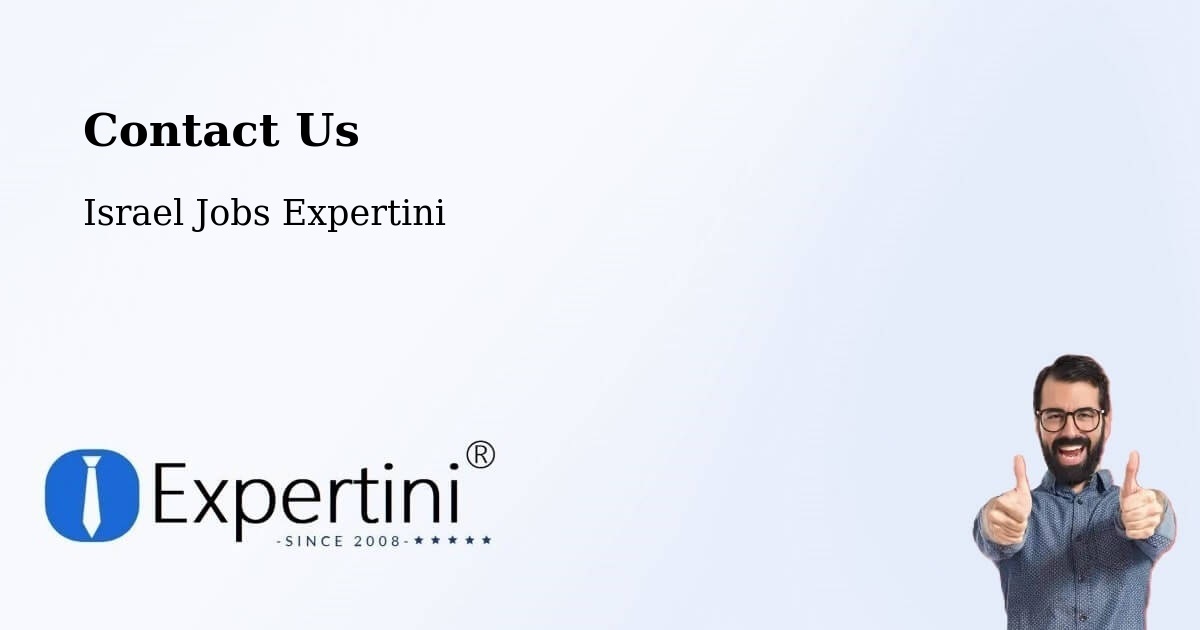 Contact Expertini – Har Adar - Israel Jobs Expertini